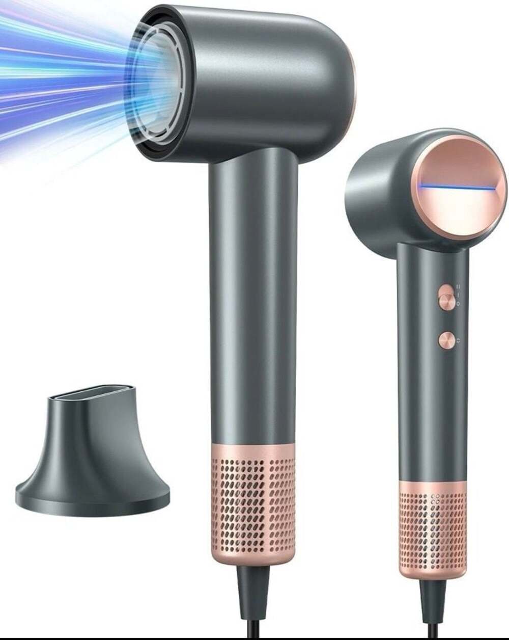 KAITOL Hair Dryer, 130000 RMP High-Speed Brushless Motor Blow Dryer for Fast Dry